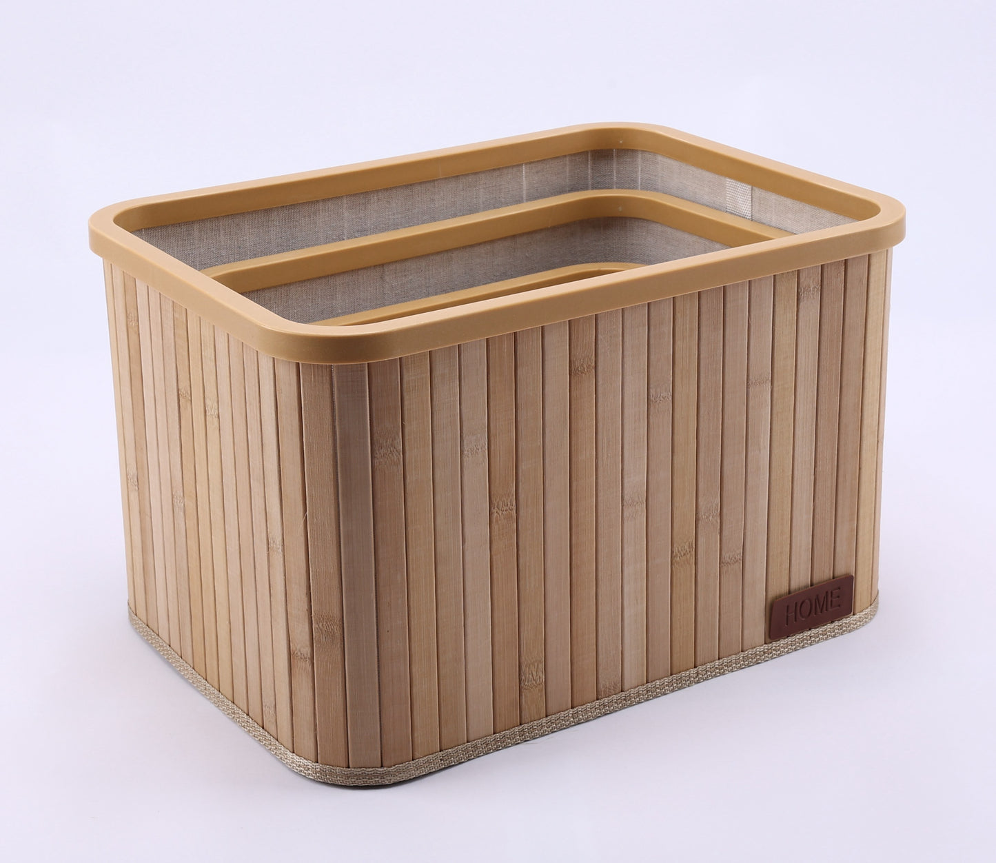 Basket Storage - Home Organizer-Bamboo