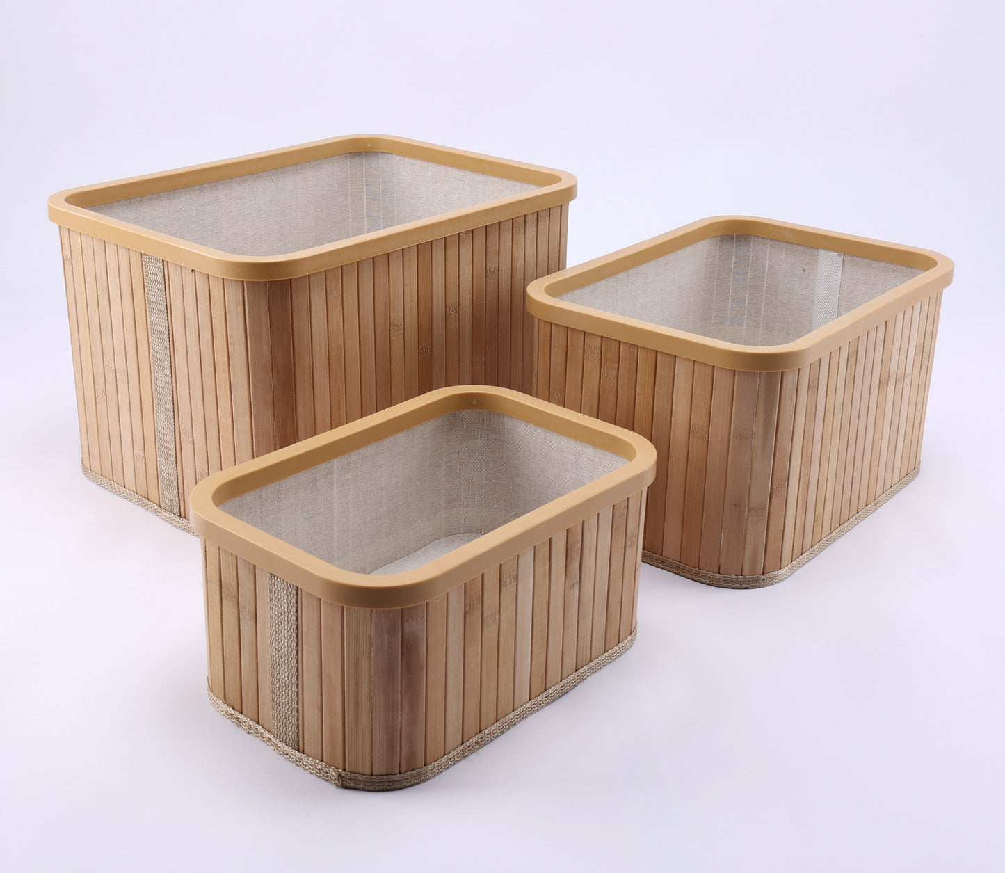 Basket Storage - Home Organizer-Bamboo