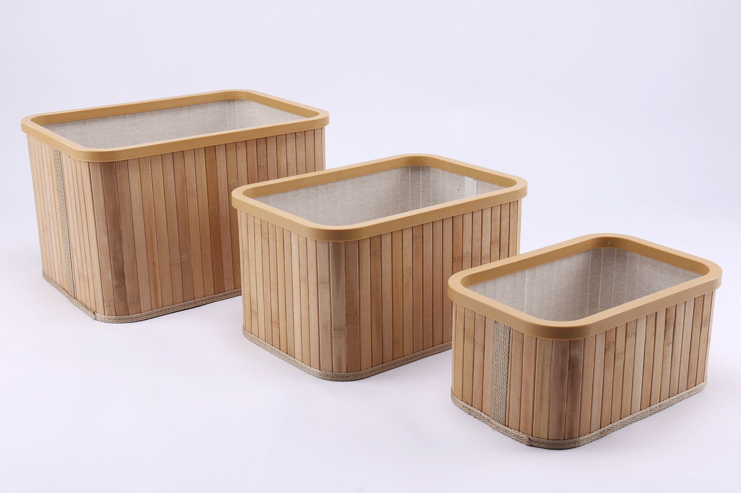 Basket Storage - Home Organizer-Bamboo
