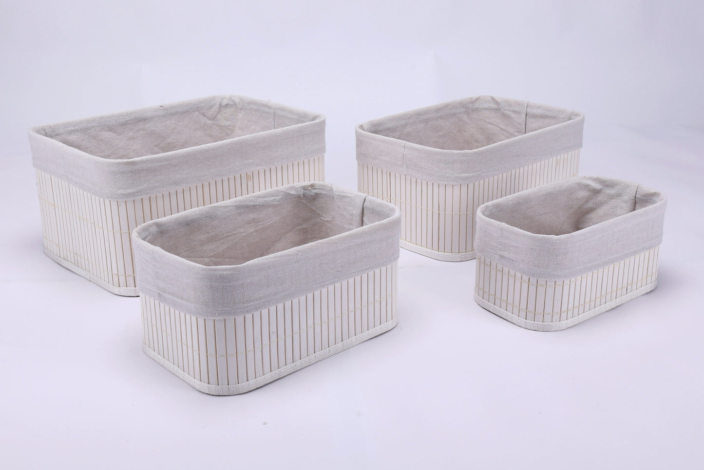 Basket Storage - Home Organizer-Bamboo