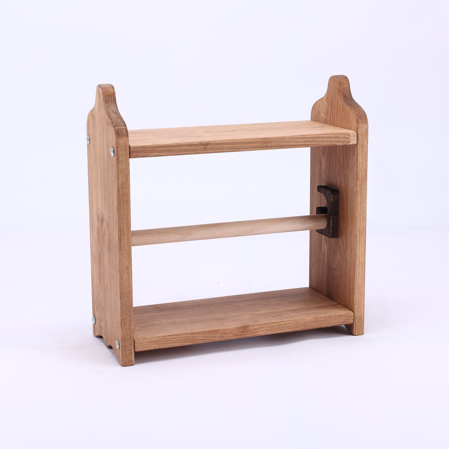 Paper Towel Holder with Top Shelf