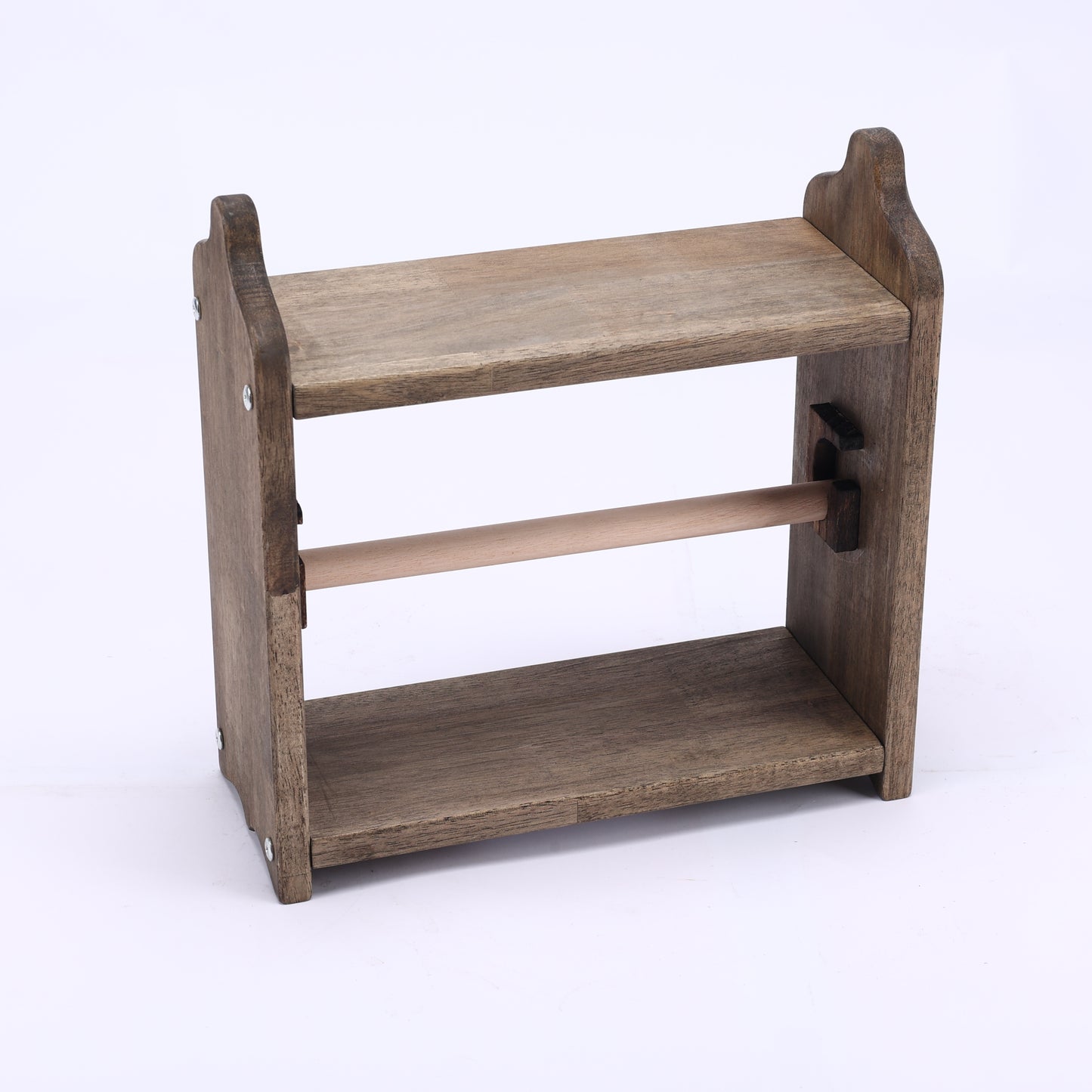 Paper Towel Holder with Top Shelf